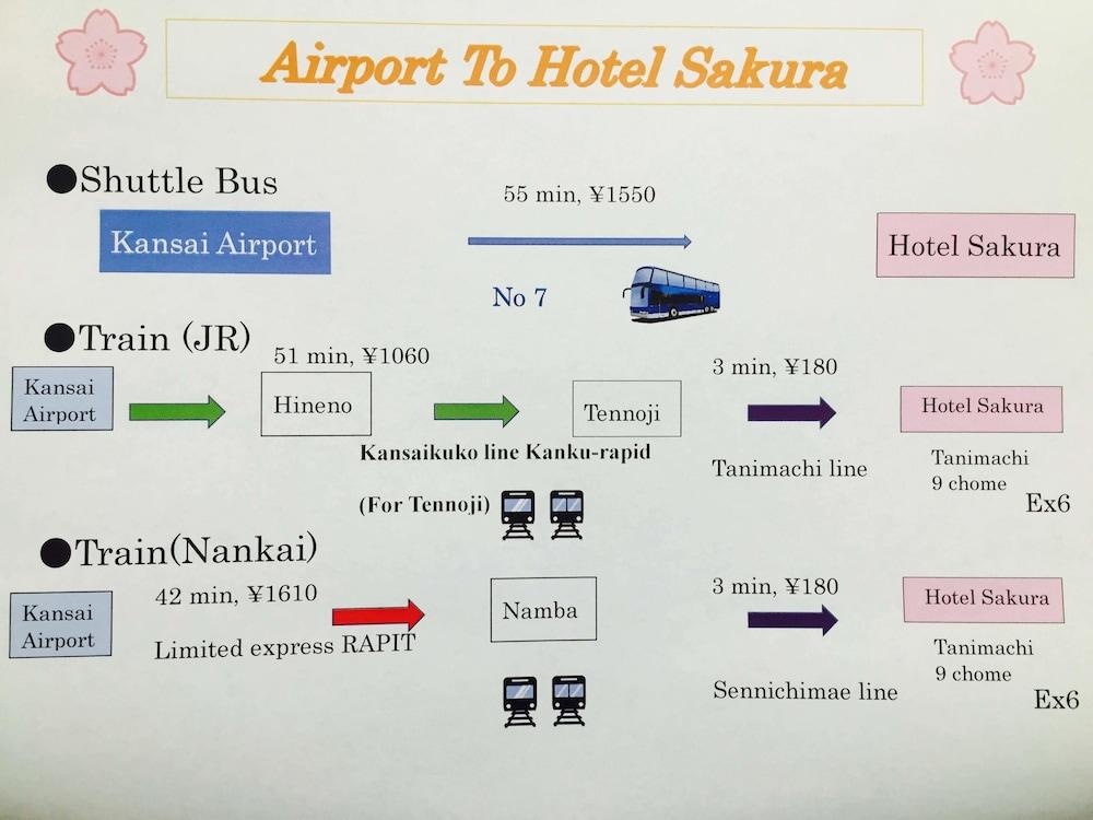 Hotel Sakura Osaka Ngoại thất bức ảnh